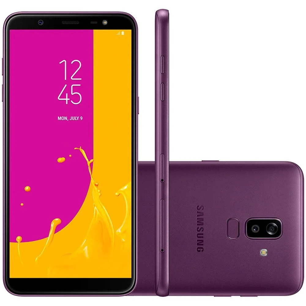 Smartphone Galaxy J8, 64GB, 16MP, Tela 6, Violeta SM-J810M - Samsung