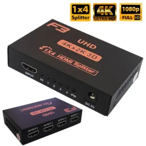 Splitter HDMI 4 Portas 4K JC-SPHMI - F3