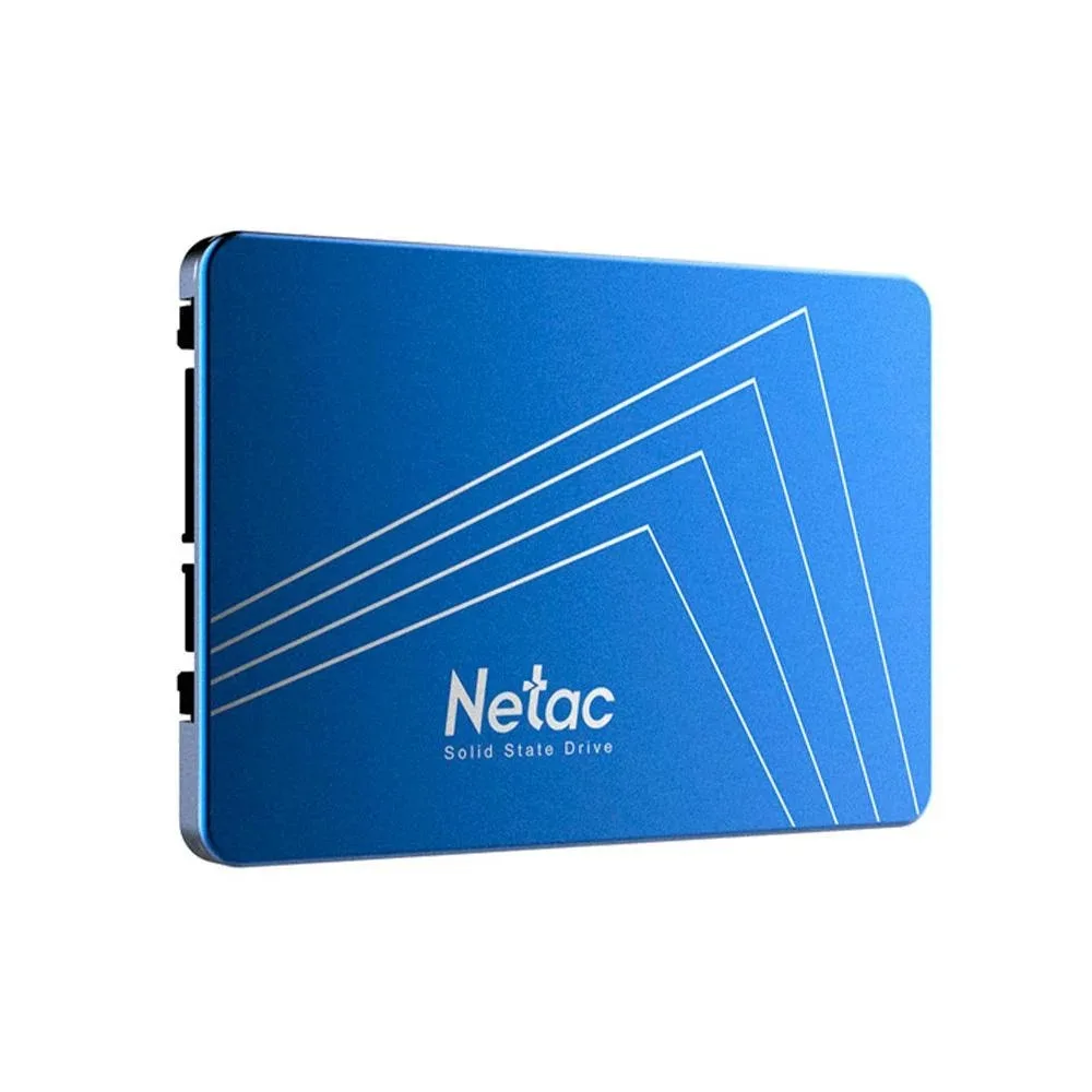 SSD Netac N535S 240GB 2,5" SATA III Leitura 510MB/s Gravação 440MB/s NT01N535S-120G-S3X