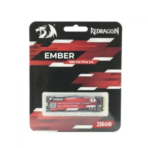 SSD Ember Redragon 256GB M.2 PCIe 3.0 Leitura 2265MB/s E Gravação 1350MB/s GD-406
