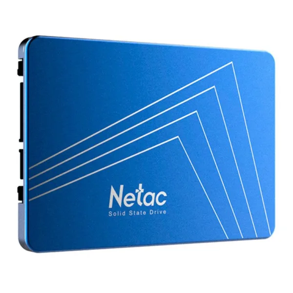 SSD Netac N600S 1TB 2,5" SATA III 6Gb/s Leitura 560MB/s Gravação 520MB/s NT01N600S-001T-S3X