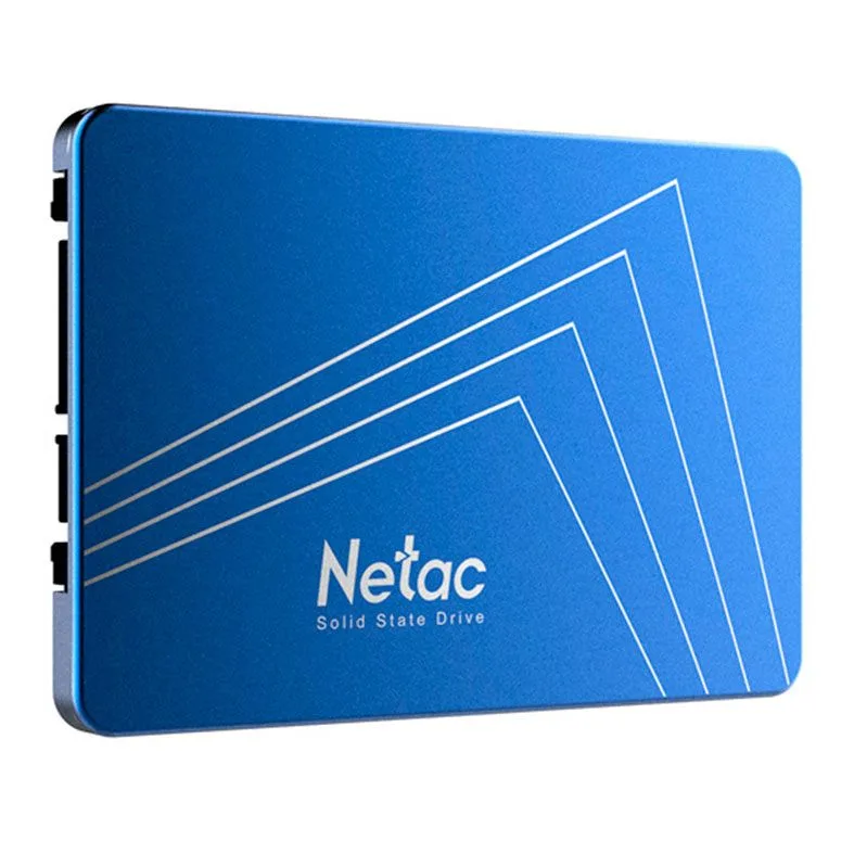 SSD Netac N600S 1TB 2,5" SATA III 6Gb/s Leitura 560MB/s Gravação 520MB/s NT01N600S-001T-S3X