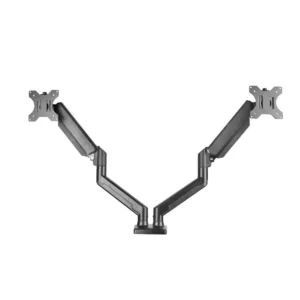 Suporte de Mesa Duplo Bluecase Ergo Flexy BSMTG02-B para 2 Monitores 12" a 32" com Pistão a Gás