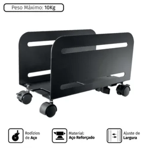 Suporte para CPU Pcyes PLMSC02 Ajustável