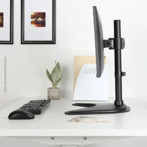 SUPORTE PARA MONITOR DE MESA 13-27' VESA 100X100 PLMSM01B - PCYES