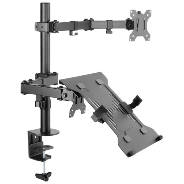 Suporte para Monitor e Notebook Pcyes PLMSMN1A Articulação Dupla