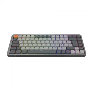 Teclado Mecânico Gamer Redragon Azure RGB Low-Profile Wireless Bluetooth Switch Brown ABNT2 Preto/Cinza K652GG-RGB-PRO (PT-BROWN)