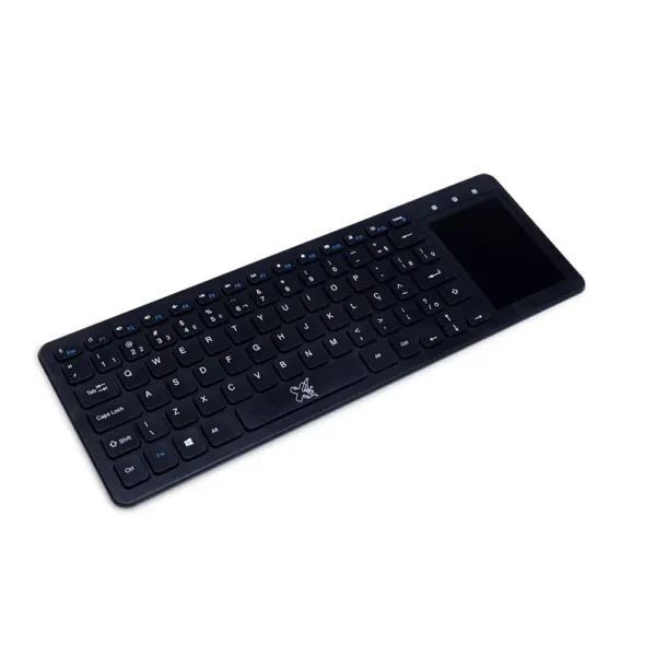 Teclado Sem Fio Maxprint TV Plus 2.4GHz Preto 6014276