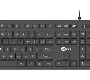Teclado e Mouse by Lenovo Com Fio USB Wired ABNT2 CM102 - Lecoo