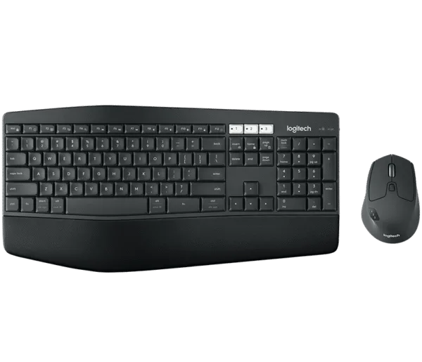 Teclado e Mouse Sem Fio Bluetooth Ergonômico Perfomance MK850 (Padrão US) - Logitech