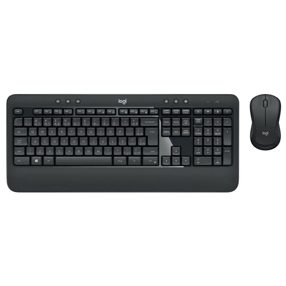 Combo Teclado e Mouse Sem Fio Logitech MK540 Advanced Multimídia Unifying 920-008674