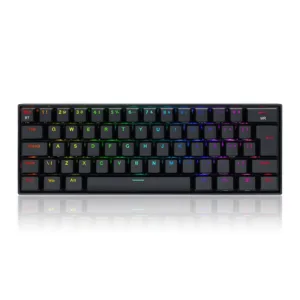 Teclado Mecânico Gamer Redragon Draconic Pro RGB Preto Switch Brown ABNT2 K530RGB-PRO (PT-BROWN)