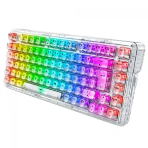Teclado Mecânico Gamer Redragon ELF Pro RGB Wireless Bluetooth ABNT2 K649CT-RGB-PRO PT