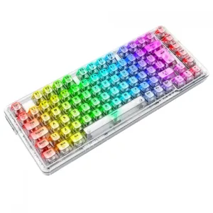Teclado Mecânico Gamer Redragon ELF Pro RGB Wireless Bluetooth ABNT2 K649CT-RGB-PRO PT