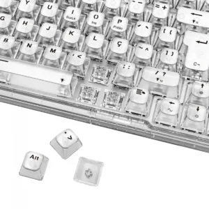 Teclado Mecânico Gamer Redragon ELF Pro RGB Wireless Bluetooth ABNT2 K649CT-RGB-PRO PT