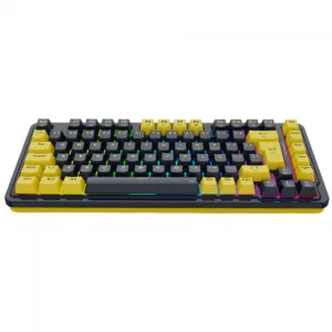 Teclado Mecânico Gamer Redragon ELF RGB ABNT2 K649PY-RGB PT Switch Melt Gold