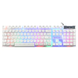 TECLADO GAMER TC-10W CANDY BRANCO - EVUS