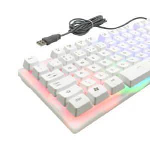 TECLADO GAMER TC-10W CANDY BRANCO - EVUS