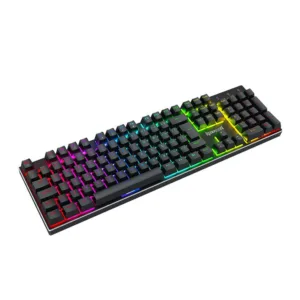 Teclado Magnético Gamer Redragon Dharma RGB Full Size Rapid Trigger ABNT2 USB-C Case em Alumínio Preto K556RGB-M