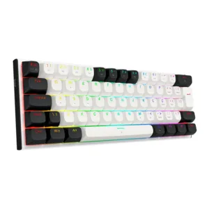 Teclado Magnético Gamer Redragon Fidd RGB K683BW-RGB-PT Switch Pink
