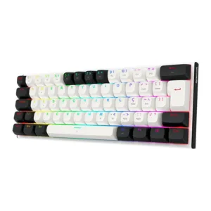 Teclado Magnético Gamer Redragon Fidd RGB K683BW-RGB-PT Switch Pink