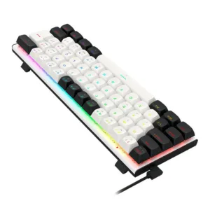 Teclado Magnético Gamer Redragon Fidd RGB K683BW-RGB-PT Switch Pink