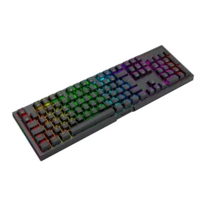 Teclado Redragon Mecânico Argo RGB ABNT2 Switch Marrom Preto K670-RGB-PT-BROWN