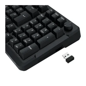 Teclado Redragon Mecânico Bluetooth Arlokks RGB ABNT2 Switch RPC Linear Tri-Mode Preto K742B