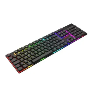 Teclado Mecânico Redragon Gamer Apas RGB ABNT2 Switch Marrom Preto K535-KB