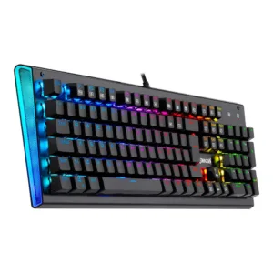 Teclado Mecânico Gamer Redragon Aryaman RGB Switch Blue Full Size ABNT2 USB Preto K569RGB (PT-BLUE) V2