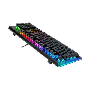 Teclado Mecânico Gamer Redragon Aryaman RGB Switch Blue Full Size ABNT2 USB Preto K569RGB (PT-BLUE) V2