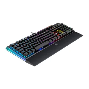 Teclado Mecânico Gamer Redragon Aryaman RGB Switch Blue Full Size ABNT2 USB Preto K569RGB (PT-BLUE) V2