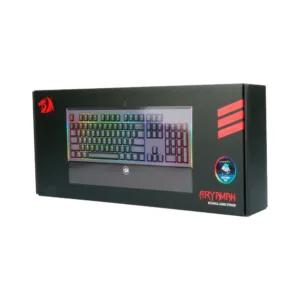 Teclado Mecânico Gamer Redragon Aryaman RGB Switch Blue Full Size ABNT2 USB Preto K569RGB (PT-BLUE) V2