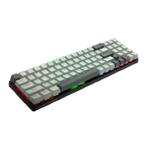 Teclado Thunderobot Mecânico Gamer K78 RGB Switch Vermelho Cinza e Branco JM03NA008