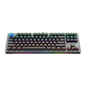 Teclado Thunderobot Mecânico Gamer K87 RGB Switch Vermelho USB Preto JT00FQ000