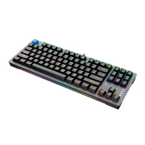Teclado Thunderobot Mecânico Gamer K87 RGB Switch Vermelho USB Preto JT00FQ000