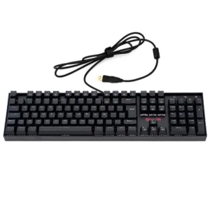 Teclado Mecânico Gamer Redragon Mitra RGB Switch Outemu Blue ABNT2 USB Preto K551RGB-1 (PT-BLUE)