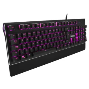 Teclado Mecânico Gamer Evus TC-08B Blackout ABNT2 com Iluminação RGB