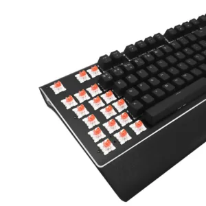 Teclado Mecânico Gamer Evus TC-08B Blackout ABNT2 com Iluminação RGB