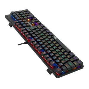 Teclado Mecânico Gamer Redragon Valheim Rainbow Switch Marrom K608-R-PT-BROWN
