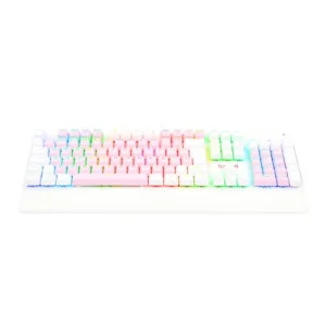 Teclado Mecânico Gamer Redragon Kala RGB Rosa e Branco Switch Brown ABNT2 K557PW-RGB-PT-BROWN