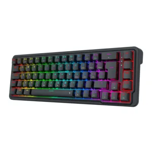 Teclado Mecânico Gamer Redragon Nova RGB Full Size ABNT2 USB Preto K709-RGB