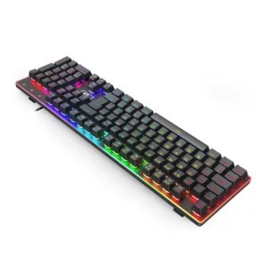 Teclado Mecânico Gamer Redragon Ratri RGB Switch Marrom K595RGB-PT-BROWN