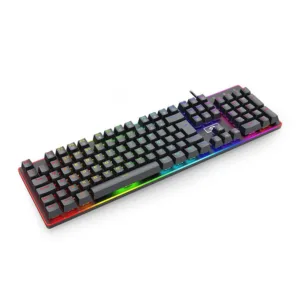 Teclado Mecânico Gamer Redragon Ratri RGB Switch Marrom K595RGB-PT-BROWN
