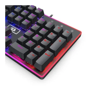 Teclado Mecânico Gamer Redragon Ratri RGB Switch Marrom K595RGB-PT-BROWN