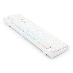 Teclado Mecânico Gamer Redragon Surara Pro RGB Branco Switch Blue ABNT2 K582W-RGB-PRO (PT-BLUE)