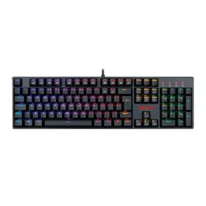 Teclado Redragon Mecânico Surara Pro RGB Switch Marrom Preto K582RGB-PRO-V2-(PT-BROWN)