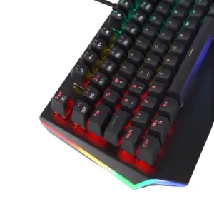 Teclado Mecânico Gamer Aplus Tech Mizu Rainbow ABNT2 Switch Outemu Red AP-KB-3990