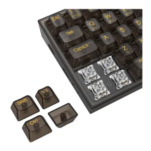 Teclado Mecânico Redragon Castor Pro RGB Switch Crystal Wireless Preto K631CTB-RGB-PRO