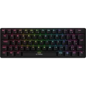 Teclado Fortrek Mecânico Gravity Air Compact Wireless Preto - Fortrek